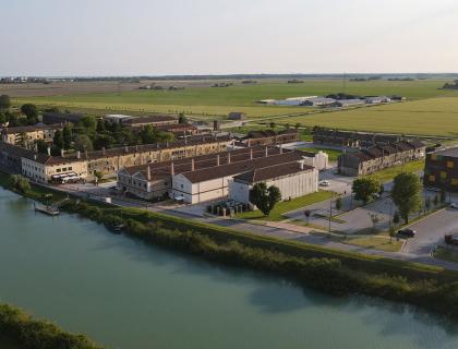Ca' Corniani vista aerea